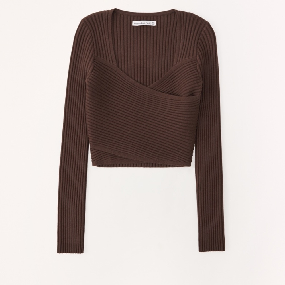 Abercrombie LuxeLoft Slim Wrap Sweater